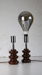 Original Vintage Ceramic Doulton Sheerlite Lamps 1960s | Restored Mid-Century Lighting UK